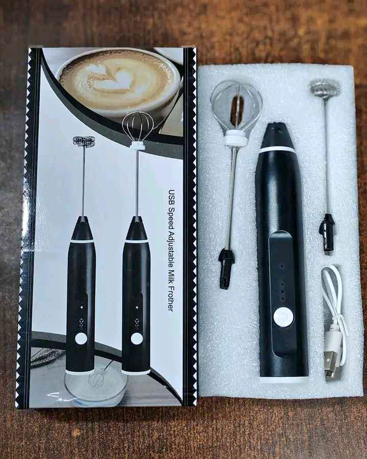 Rechargeable USB Coffee Foamer & Egg Beater - অ্যাডজাস্টেবল স্পিড